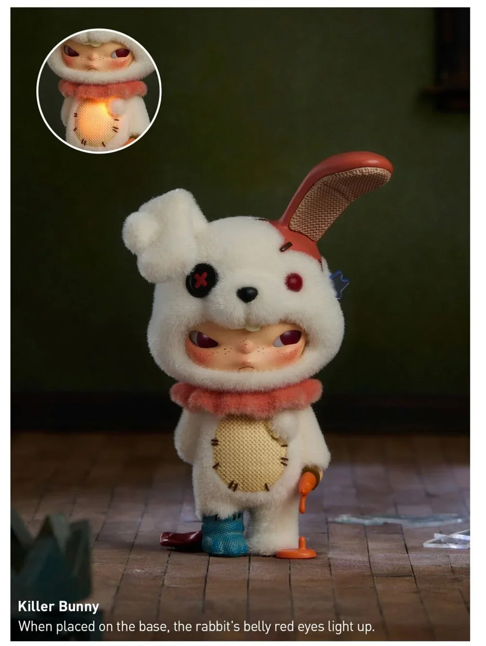 Popmart Hirono Monsters’ Carnival Killer Bunny